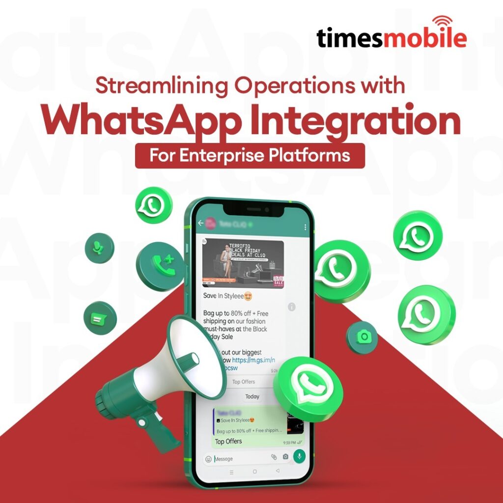 Whatsapp integration for enterprise platforms